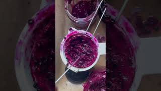 Step Two in Making Pokeberry Ink [upl. by Ellehcor]