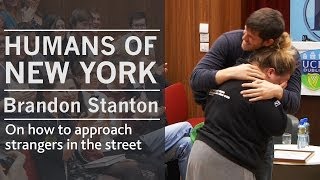 On how I approach strangers in the street  Humans of New York creator Brandon Stanton  UCD Dublin [upl. by Queri]