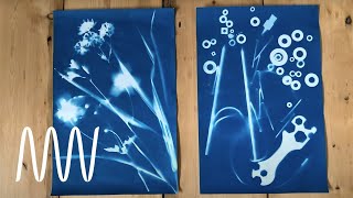 Cyanotype prints for beginners  National Museums Liverpool [upl. by Frangos]