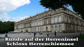 Runde auf Schloss Herrenchiemsee  Herreninsel  König Ludwig II [upl. by Ennahs]