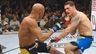 Anderson Silva Break his leg VS Chris Weidman [upl. by Jadd69]