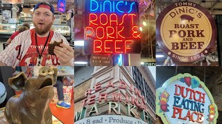 Reading Terminal Market Philadelphia Pennsylvania A FOODIE PARADISE [upl. by Nosnej]