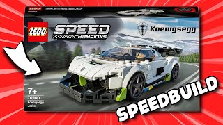 Building Insane LEGO Koenigsegg Jesko 4K Speed Build [upl. by Isla186]