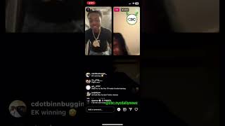 TJ Porter Exposes Sha Ek for Getting Beat Up on IG Live  32324 [upl. by Yasmin493]