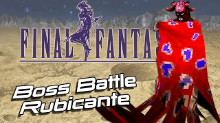 Final Fantasy IV 3D  Boss Battle  Rubicante  Hard mode [upl. by Parcel]