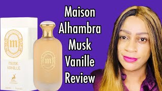 Maison Alhambra Musk Vanille Perfume Review  Best MiddleEastern Perfumes  My Perfume Collection [upl. by Akered]