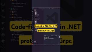 CodeFirst gRPC in NET Using protobufnetGrpc coding dotnet grpc code first [upl. by Olgnaed555]