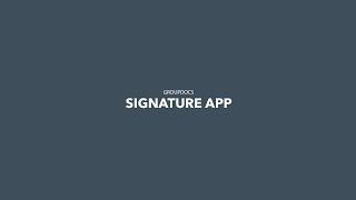 How to eSign PDF file  GroupDocsSignature App [upl. by Dustman]