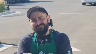 Walkabout Lansing Starbucks calls the PoPo [upl. by Hillari580]