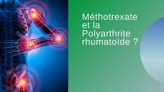 Méthotrexate et la Polyarthrite rhumatoïde   La pharmacie Torani et Haddad – SpecPharma [upl. by Sadoff297]