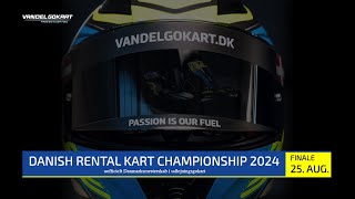 Gokart DRKC 2024 finaler  uofficielt DM i udlejningsgokart [upl. by Moncear]