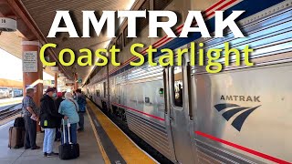 Amtrak Coast Starlight Roomette Ride the Northbound train from LA to Seattle train travel amtrak [upl. by Atrice261]