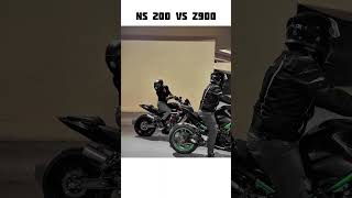 Ns 200 vs z900 💀☠️ [upl. by Aggi397]