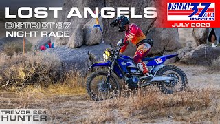 2023 Lost Angels MC Night Desert Race  Trevor Hunter YZ450FX [upl. by Canfield]