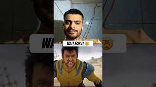 Deadpool vs Wolverine Fight Reaction 😱  shortvideo reactionvideo reaction shorts [upl. by Nataline348]