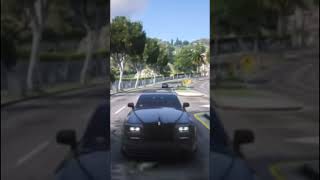 GTA 5  Rolls Royce Phantom VII SWB Black Piano  RUSSIAN MAFIA CONVOY  MAFIA GANG WAR [upl. by Rudolph]