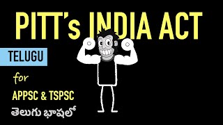 తెలుగు  Pitts India Act 1784 in Telugu  Modern History for APPSC amp TSPSC [upl. by Alliehs]