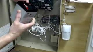 How to Change the Battery in Honeywell and GEInterlogix Concord 4 Alarm Control Panels [upl. by Seiber]