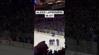 LIVE Reaction To Alexis Lafrenière’s OT Winner [upl. by Blasien979]