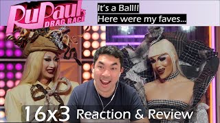 RuPauls Drag Race Season 16x3 quotThe Mother of All Ballsquot  Reaction and Review [upl. by Karola]