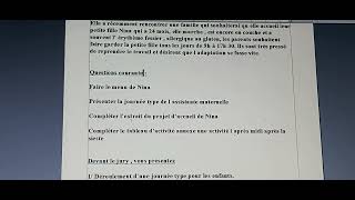 Je passe mon oral en Ep3 pour le CAP AEPE informations utiles [upl. by Charis399]