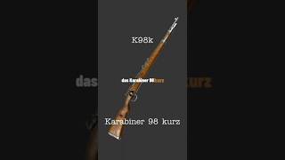 Der Karabiner 98 Ein ikonisches deutsches Gewehr [upl. by Caesar991]