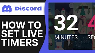 How To Set LIVE Timers And Countdowns On Discord  EASY Tutorial [upl. by Kyrstin]