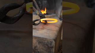 Making awl blacksmith forge diy shorts [upl. by Shuma518]