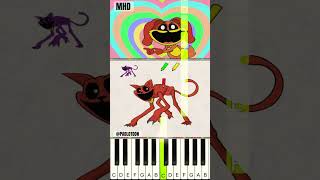 What is your IQ Painting color CatNap monster puzzle game PADLOTOON  Piano Tutorial [upl. by Josie]