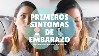 PRIMEROS SINTOMAS DE EMBARAZO ANTES DE LA FALTA 😱 semana 1 y 2 [upl. by Hairej]