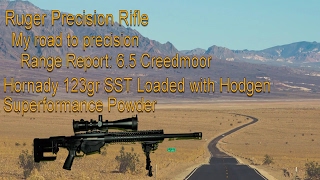 Hornady 123gr SST loaded with Hodgen Superformance powder in 65 creedmoor [upl. by Wattenberg342]