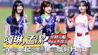 台湾プロ野球【WBSC PREMIER 12】多明尼加VS中華隊台灣｜嘎琳 孟潔 紅運少女 全體站起來應援嗆司曲勝利飛船ampRed不可當20241114 4K60P [upl. by Naehs892]