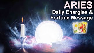 ARIES DAILY ENERGIES amp FORTUNE MESSAGE ‘POSITIVE NEWS’ 🔮 September 23rd 2024 dailytarot tarot [upl. by Lyris]