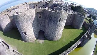 Beaumaris castle and town on Anglesey [upl. by Okihsoy]