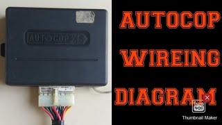 autocop remote center lock wiring diagram [upl. by Ballard]