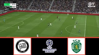 STURM GRAZ VS SPORTING CP  UEFA CHAMPIONS LEAGUE 20242025  FOOTBALL LIFE 2024 [upl. by Sillig140]