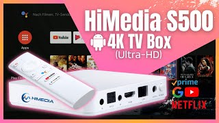 HiMedia S500 4K UltraHD TV Box Test erster Start  Android Tv Box Himedia S500 Review  2021 [upl. by Anits934]