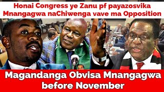 WATCH LIVE 🇿🇼 Congress ye Zanu pf Mnangagwa na Chiwenga vave ma Opposition 🎥 [upl. by Christy405]