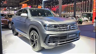 2022 Volkswagen Teramont X Polar Night Edition Walkaround—2021 Chengdu Motor Show—2022款大众途昂X极夜限定版 [upl. by Iona807]