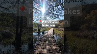 Plitvice Lakes National Park in October [upl. by Nairad433]