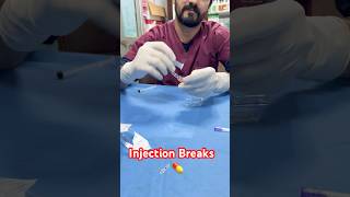 Injection Breaks 💉💊 shortvideo hospitalYoutube foryou [upl. by Cohl720]