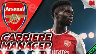 FC25  Carrière ARSENAL🔴CHOC face au LEADER  04 [upl. by Braynard]