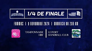 14 finale féminin TrophÉe Réunion Jacques ROYER THBF VS LE PORT [upl. by Ajak]