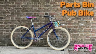 Parts Bin Pub Bike  Diamondback Retro MTB Restoration and build [upl. by Rosenquist]