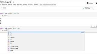 Python For Döngüsü3 Range Kullanımı [upl. by Ssac]