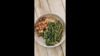 Vegan Tempeh Stir Fry  Sesame Tempeh [upl. by Nyssa]