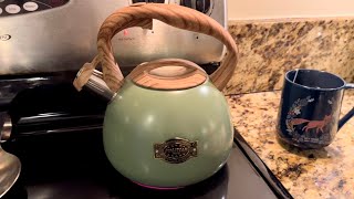 Whistling Tea Kettle REVIEW [upl. by Nilpik]