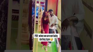 When we’re not baby  darling type🤣💯 shortsfeed trending funny youtubeshorts couple tamil [upl. by Nuahsyd]