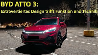 BYD ATTO 3 Exterieur Extravagantes Design trifft Funktion und Technik [upl. by Okimuk766]