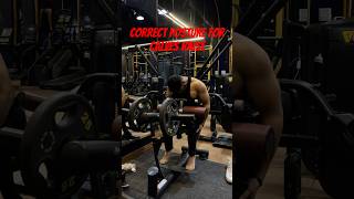 Correct posture of calves raise legworkout workout gymlife calves musclepump bodypump gym [upl. by Hasina354]